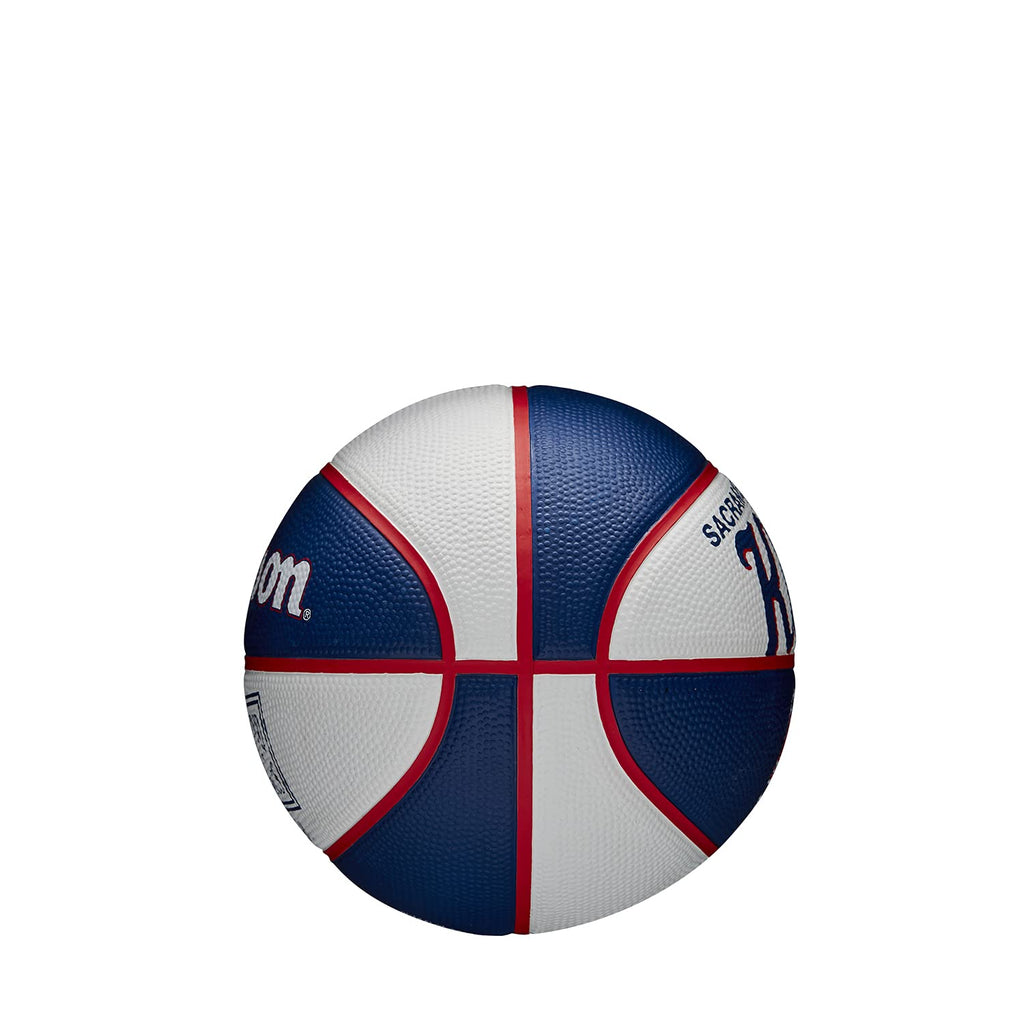 Wilson Nba Team Retro Mini Basketball - Sacramento Kings