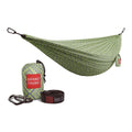 Grand Trunk Double Deluxe Parachute Nylon Hammock - 500Lb Capacity Camping Hammock For Two, Lightweight & Durable (Mamba)