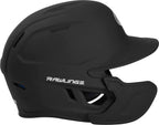 Rawlings Mens Rawlings 2022 Mach 1 Tone Matte Baseball Batting Helmet W Lhb Adjext Senior Matte Black, Matte Black, One Size Us