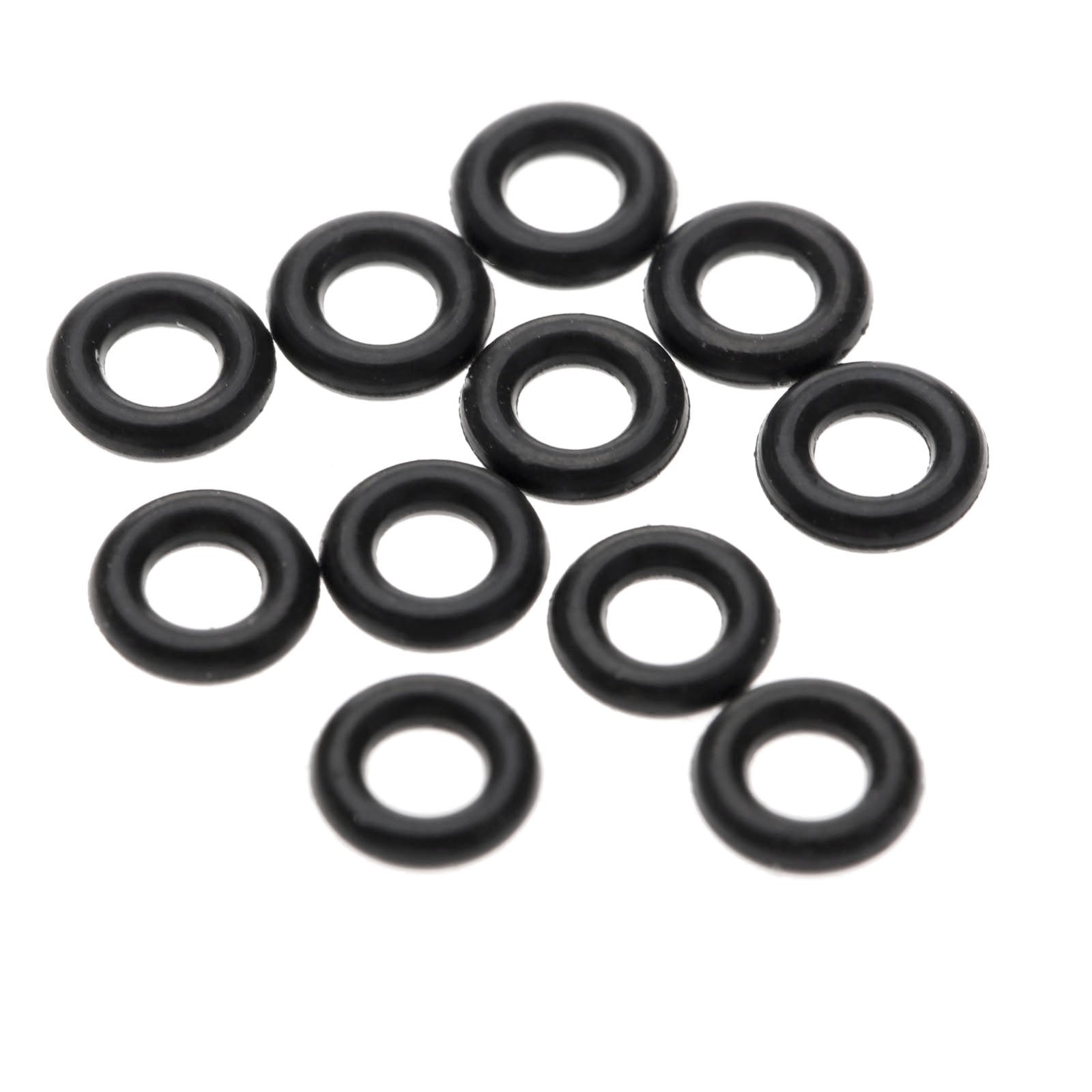Dophee 100Pcs Stems/Flights Darts Tip Rubber O Ring Black Gasket Grip Washer Grommets