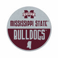 Rico Industries Ncaa Mississippi State Bulldogs Classic Shape Cut Pennant - Home And Living Room D  Cor - Soft Felt Ez To Hang