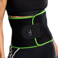 Fy Sports Waist Belt For Tummy Exercise | Slimming Tummy Brace For Men & Women | Adjustable Waist Trimmer | Sweat Wrap For Fat L