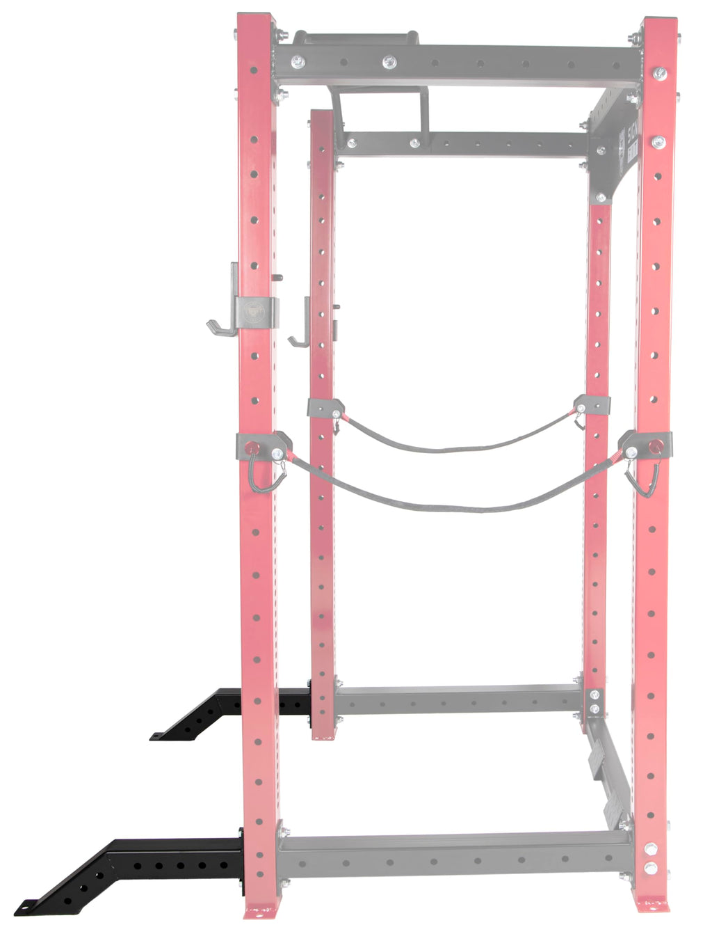Fitvids 3    X 3    Power Cage Squat Rack Accessories, Stablizer, Black