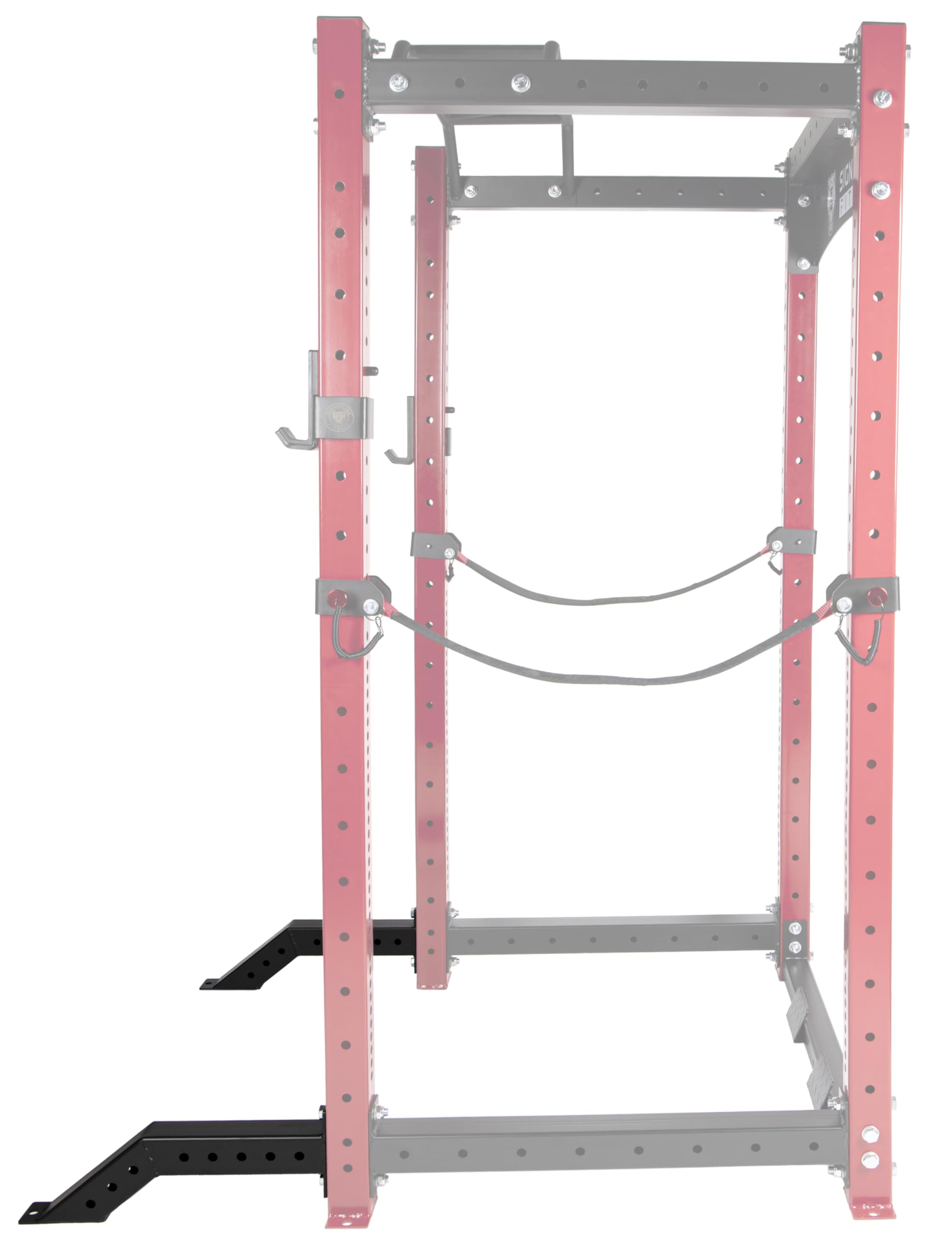 Fitvids 3    X 3    Power Cage Squat Rack Accessories, Stablizer, Black