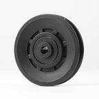 Topfinder 90Mm(3.54Inch) Universal Bearing Pulley Wheel For Cable Machine Gym Equipment Part Garage Door (2 Pcs)