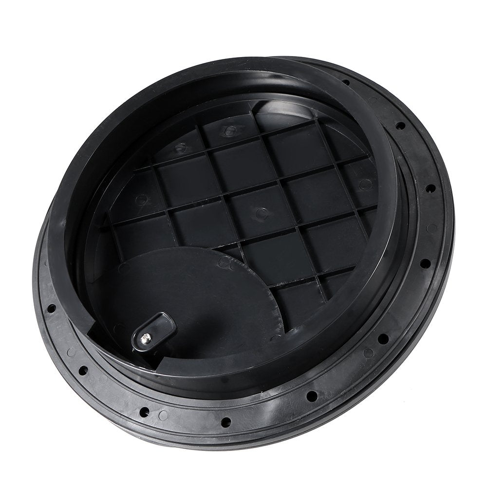 Lixada 9'' Deck Plate Hatch Cover Kit With Storage Bag For Marine Inflatable Boat Kayak Rigging