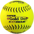 Worth | Slowpitch Softballs | 12 | NSA Approved | Pro Comp Super Gold Dot XT | 12 Count