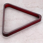 Ownmy Set Of 2 Wooden Billiard Ball Rack Set, Vintage Solid Wood Billiard 8-Ball Triangle Rack & 9-Ball Diamond Rack Table Pool