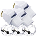 Fox 40 Sonik Blast Cmg W/Breakaway Lanyard 3 Pack (White)