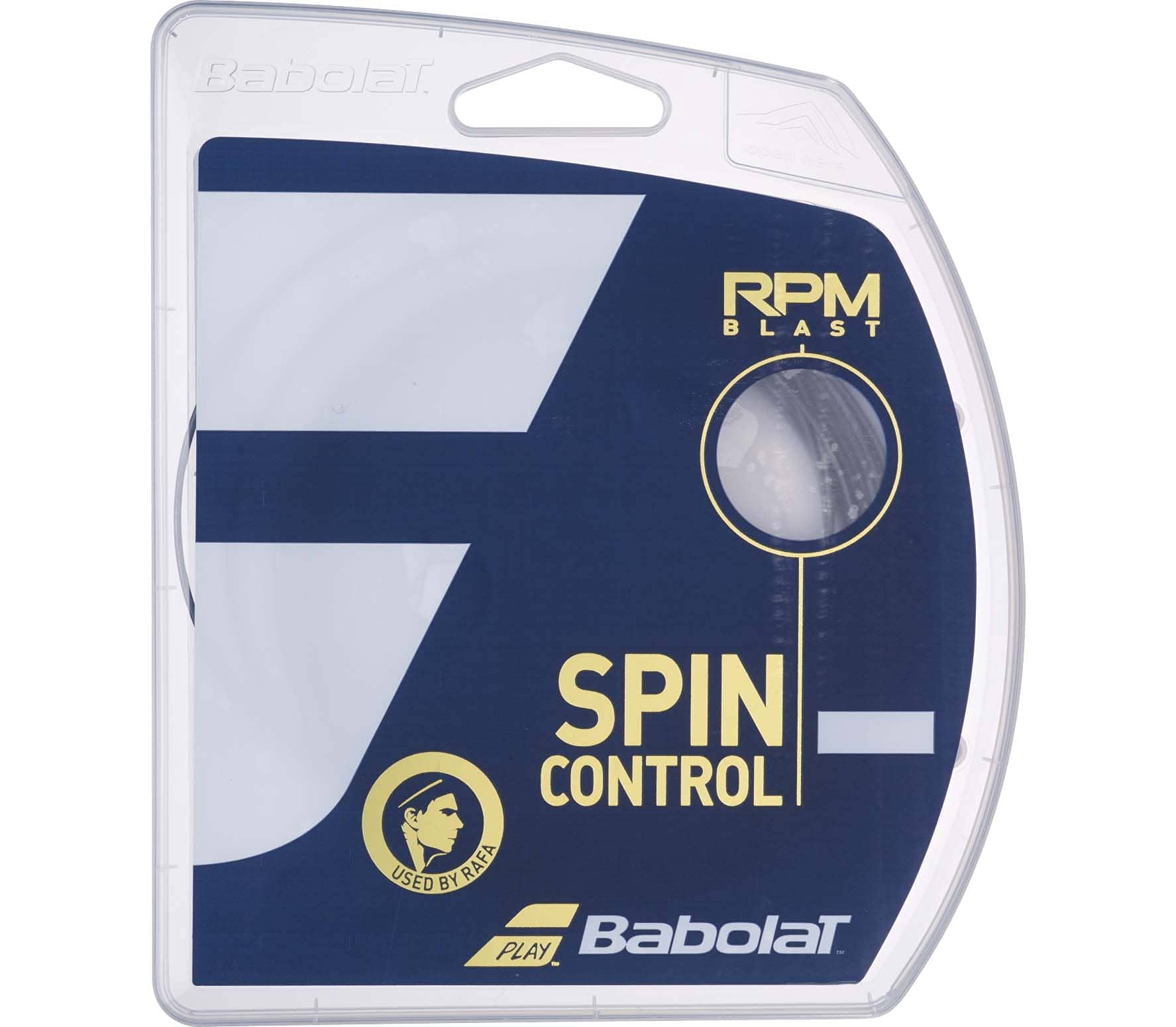 Babolat RPM Blast (17-1.25mm) Tennis String Reel (Black)