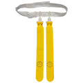 Public Sports Flag Football Belt - 2 Flags - Single (Yellow)