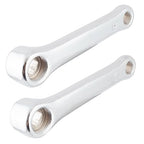 Sunlite Unicycle Cotterless Steel Crank Arm Set, 5'', Silver