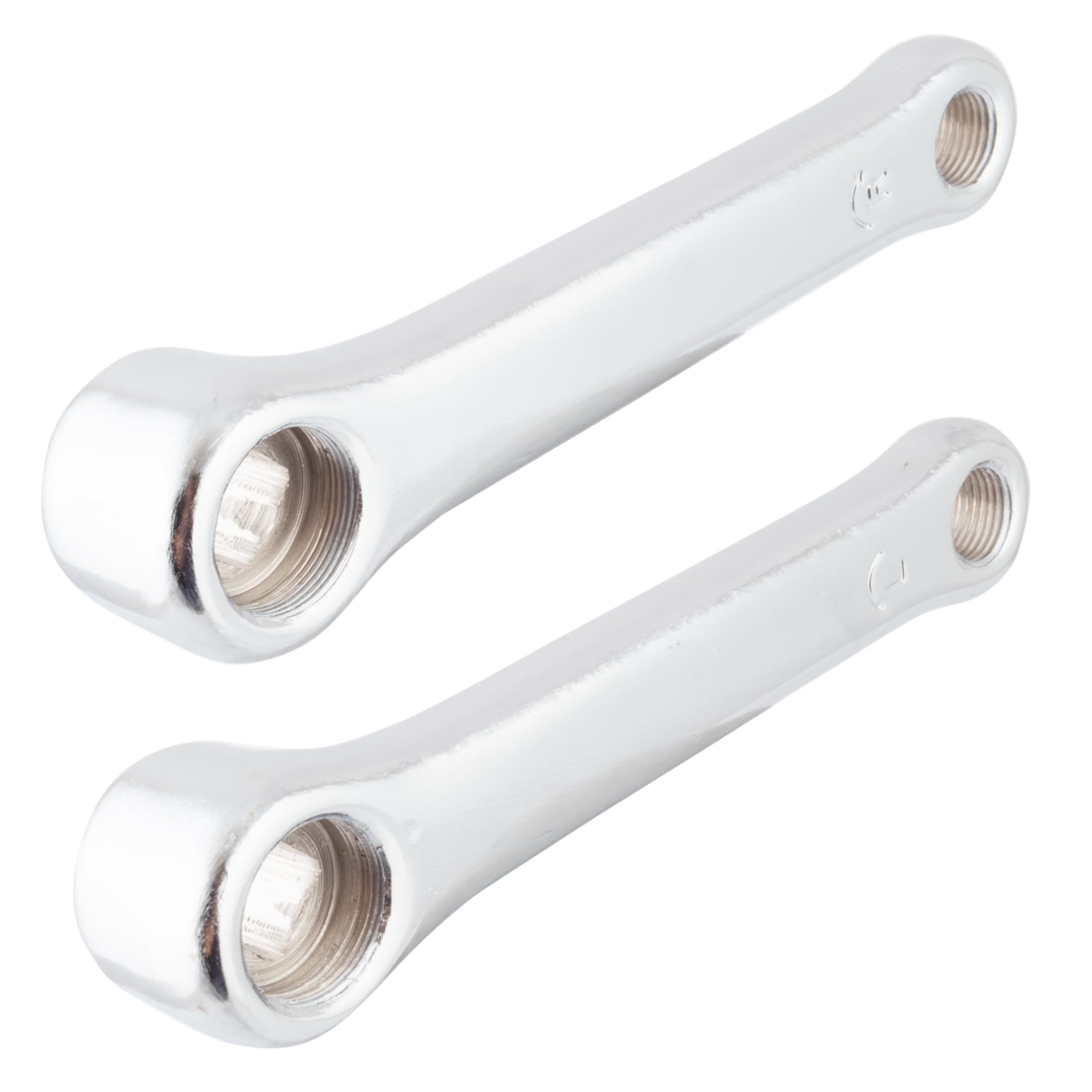 Sunlite Unicycle Cotterless Steel Crank Arm Set, 5'', Silver