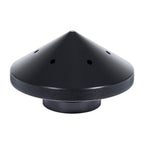 Eliminator Trolling Motor Prop Nut Custom Fit For Minnkota 80, 101 And 112 Lb Models (Black)
