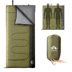 Night Cat Camping Sleeping Bag For Adults 3 Seasons Portable Lightweight Backpacking Hiking Traveling Indoor Outdoor Temperature