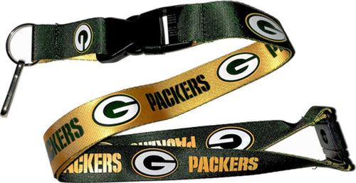 Aminco Nfl Green Bay Packers Reversible Lanyard, Team Colors, One Size (Nfl-Ln-162-19)