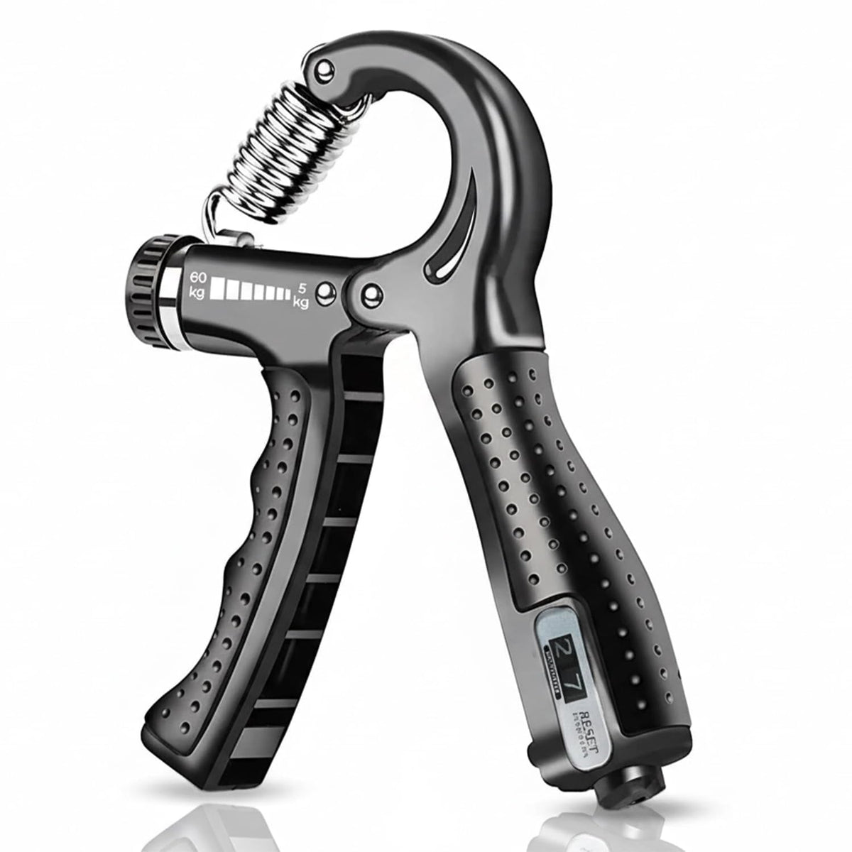 PARYO Hand Grip Strengthener for Men & Women, Adjustable 560 kg, Forearm, Wrist & Finger Trainer with Counter