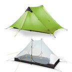 Lanshan Ultralight Tent 3-Season Waterproof Backpacking Tent For 2 Person Camping, Climbing, Hiking, Travelling, Mountaineering,