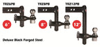 Trimax Trz8Pb Black 8'' Powder Coat Drop Hitch
