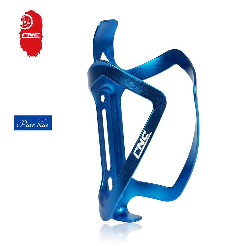 Cnc Bike Water Bottle Holder, Bike Water Bottle Cage For Road Bike/Mountain Bike,2-Pack,Blue