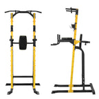 Zenova Power Tower Pull Up Bar Station, Pull Up Tower Dip Station For Home Fitness Exercise,Multi-Function Workout Equipment Squ