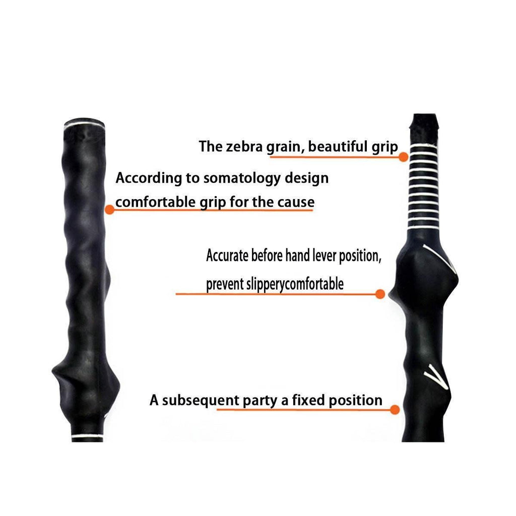 Traderplus Right-Handed Golf Swing Training Grip Trainer, Black