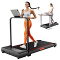 Futureglide Walking Pad Treadmill, 3.0 Hp Under Desk Treadmill, 3 In 1 Foldable Treadmills For Home, Walking Pad With Handle Bar
