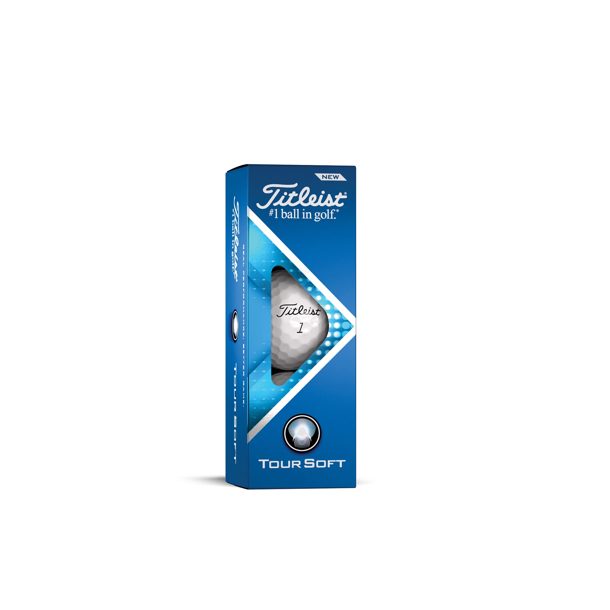 Titleist Tour Soft Unisex T4013S-J Golf Ball, White