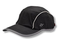 ZipperG Unisex Water Resistant Quick Dry Lightweight Cap For Sports Running Activity Black