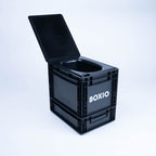 Boxio Toilet Max+ Starter Kit, Portable Camping Toilet, Composting Toilet 14,7 X 11,8 X 11,0, Made In Germany