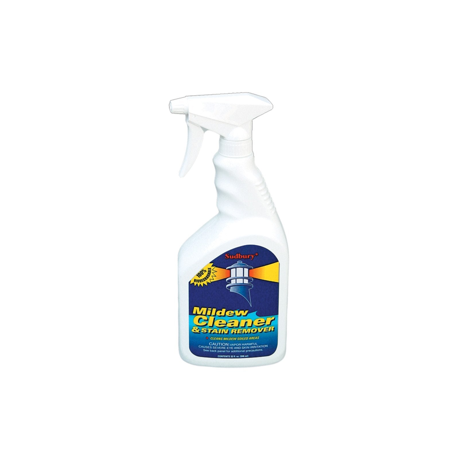 Sudbury 850Q Mildew Cleaner And Stain Remover, 32-Ounce