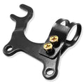 Qjaiune 0.87 Inch / 22Mm Mountain Bike Disc Brake Frame Adapter Mounting Holder, Bicycle Disc Brake Conversion Brackets Suitable