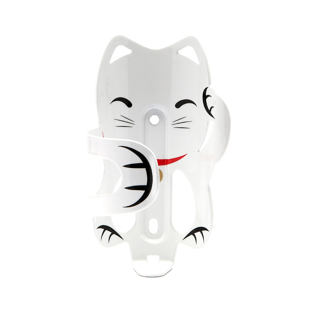 Portland Design Works  Lucky Cat Cage  Bicycle Water Bottle Cage, White