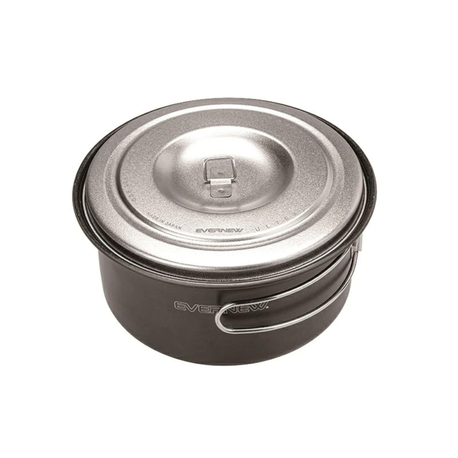 Evernew Ultralight Aluminum Non-Stick Pot, 740Ml Lid