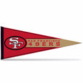 Rico Industries Nfl Football San Francisco 49Ers Retro 12'' X 30'' Felt Wall D  Cor Pennant - Great For Home/Bed Room/Man Cave D