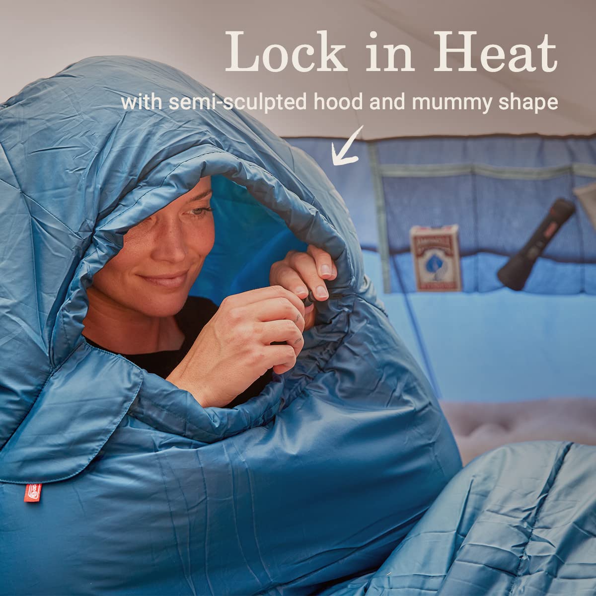Coleman Tidelands 30 Big & Tall Mummy Sleeping Bag