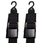 Meili Heavy Duty Boat Trailer Transom Strap (2Pk) - 2 Inch X 48 Inch Adjustable Marine Boat Tie Down Straps To Trailer (Shipped 