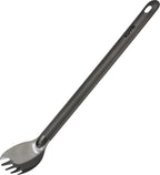 Kuvik Titanium Spoon/Spork 2-Pack - Ultralight And Compact For Camping And Hiking