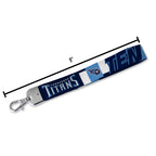 Rico Industries Nfl Football Tennessee Titans Standard Wrist Lanyard Key Chain, Cute Wristlet Strap Keychain Holder For Women Me