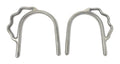 AJ Tack Stainless Steel Slip On Bumper Spurs - Ladies