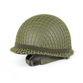 WW2 WWII US M1 Helmet Fixed Bale with Chin Strap WWII Style Double Shells Reproduction (Helmet)