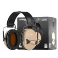 Defender Safety Decitech E1 Electronic Active Hearing Protection, Shooting, Range, Hunting, Tactical Earmuffs, 24 Nnr Rated. (Ta