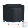 XCZ trampoline cover, outdoor jumping bed cover, suitable for 60 inch round childrens trampoline , full coverage. Black