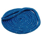 New England Ropes 3/4'' Double Braid Dock Line - Blue W/Tracer - 25'