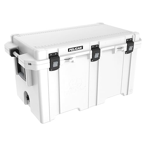 Pelican Elite 150 Quart Cooler (Wheeled) - White (150Qt-1-Wht)