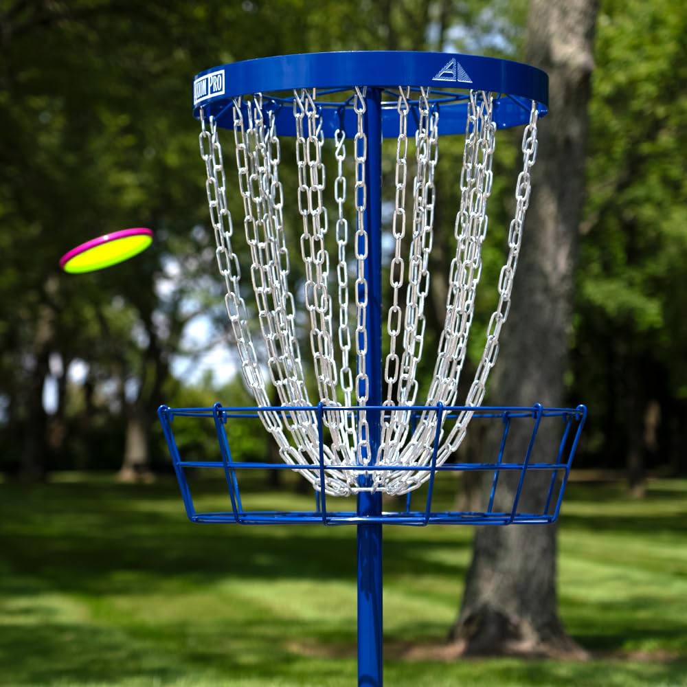 Axiom Discs Pro 24-Chain Disc Golf Basket - Royal