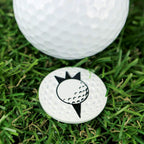 Myartte Creative Golf Ball Marker Soft Enamel Golf Markers 24.4Mm Assorted 5 Pcs (Golf Club)