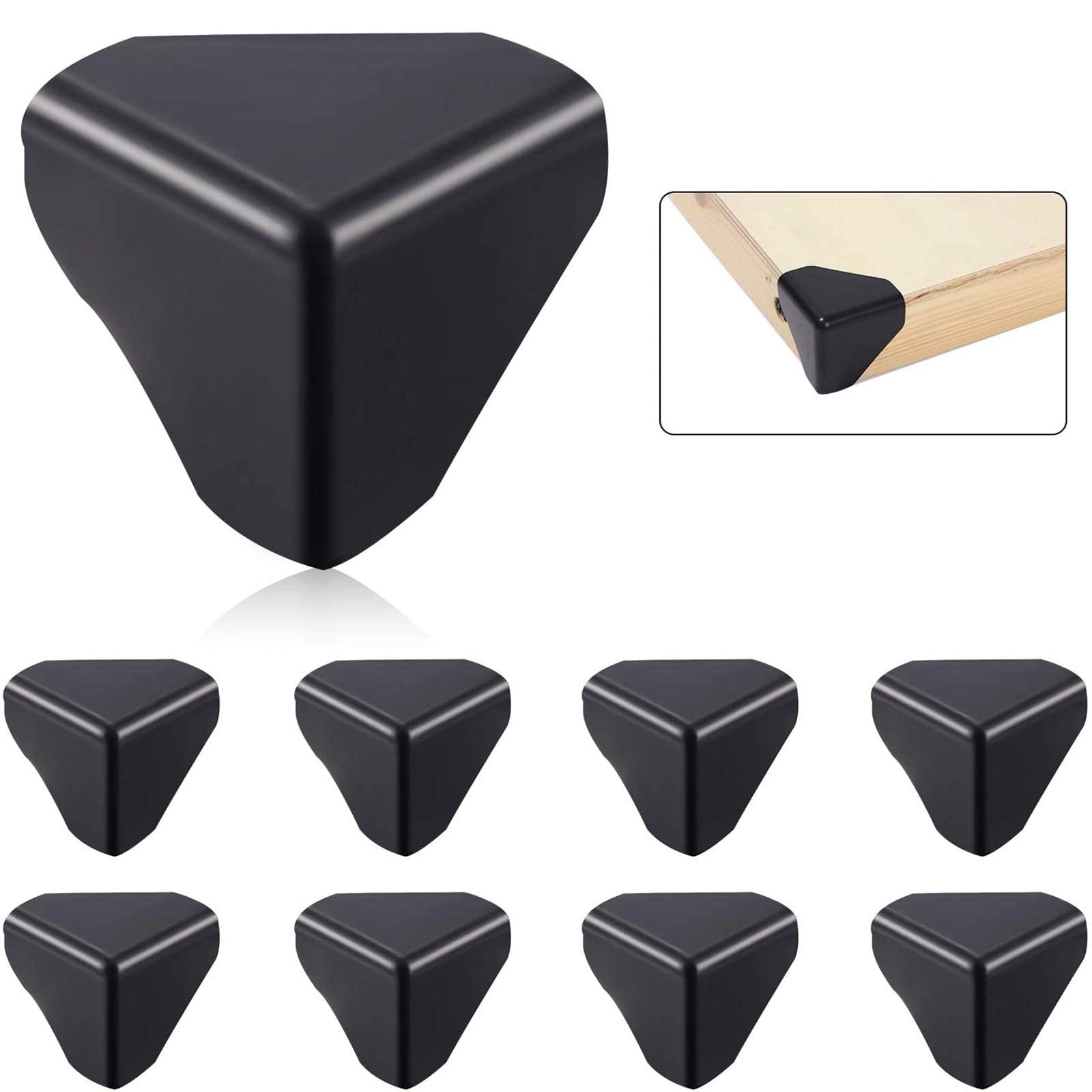Corner Guards Corner Protector of Cornhole Boards, Suitable for Between 4 x 2 or 3 x 2 ft Game Boards Corner Cushions to Prevent