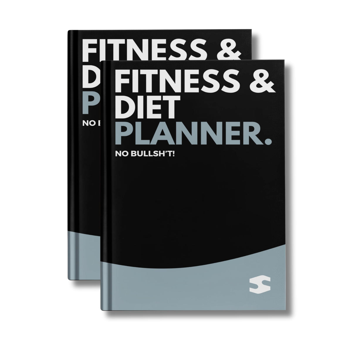 SHENZATION Fitness & Diet Planner|Workout Diet Meal & Undated Diary Planner| Gym Log Book, Food Journal, Habit Tracker, Daily Re