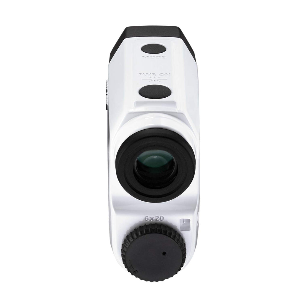 Nikon Coolshot 20I Gii Golf Laser Slope Rangefinder, Standard Version White With Yellow Trim, Medium